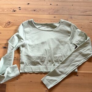 Lululemon Ebb to Stretch top in mint color